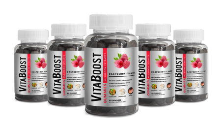 Vitaboost - Mushroom Extract Gummies - 6 Bottles Vitamin2life(1)