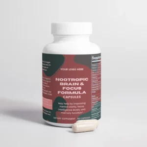 Nootropic Brain Focus Formula Vitamin2life Naturally Supplements - supplements - Vitamin2life - Naturally Sourced Supplements